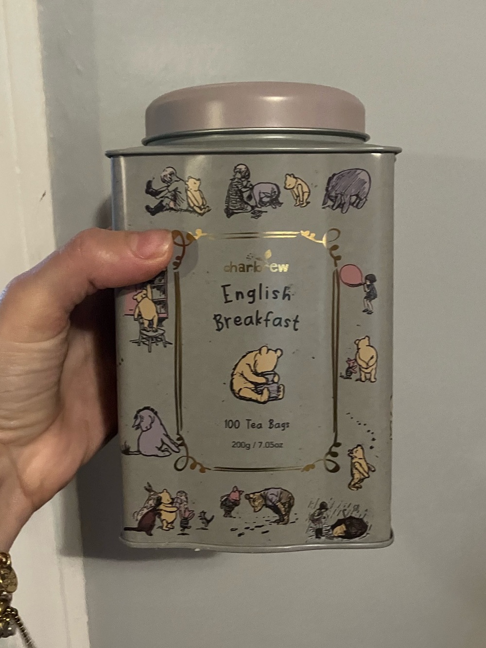 Charbrew Winnie the Pooh English Breakfast Tea NWT